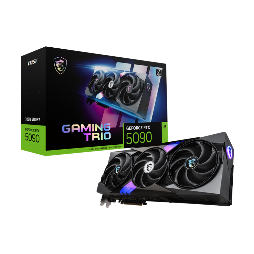 MSI GAMING GeForce RTX5090 TRIO OC 32GB NVIDIA GeForce RTX 5090 GDDR7 (V530-014R)-0